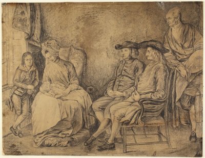 Kunstnerens familie af Benjamin West