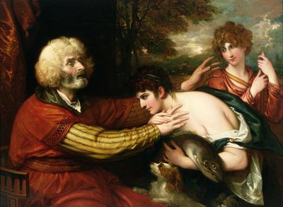 Tobias tilbagevenden af Benjamin West