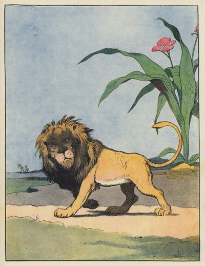 Løve af Benjamin Rabier