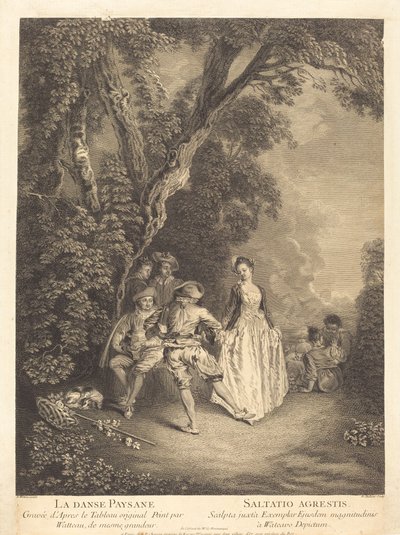 Bondedansen. af Benoit Audran II