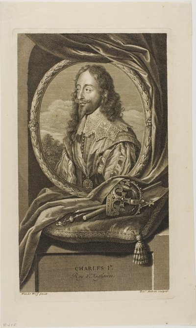 Charles I, konge af England af Benoit Audran I