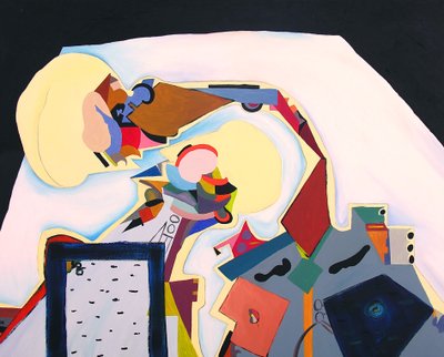 Dormeurs, 2000 (olie på lærred) af Benoit Erwann Boucherot