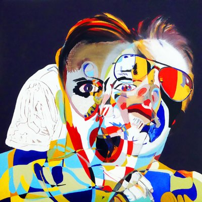Surportræt: Olivier, Juan  moi, 2019 (olie på lærred) af Benoit Erwann Boucherot