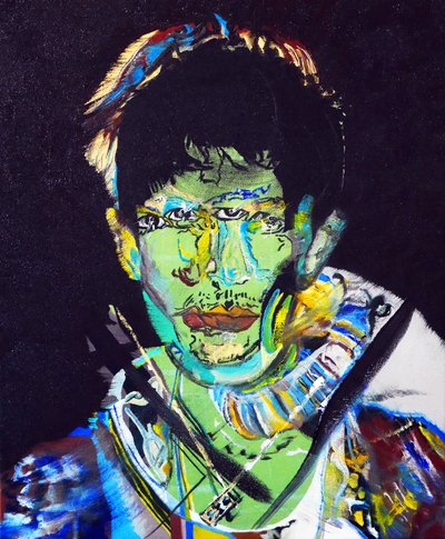 Surportræt : Raphael Ho Tsong Fang, 2015 (olie på lærred) af Benoit Erwann Boucherot