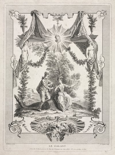Den Galante af Benoit II Audran
