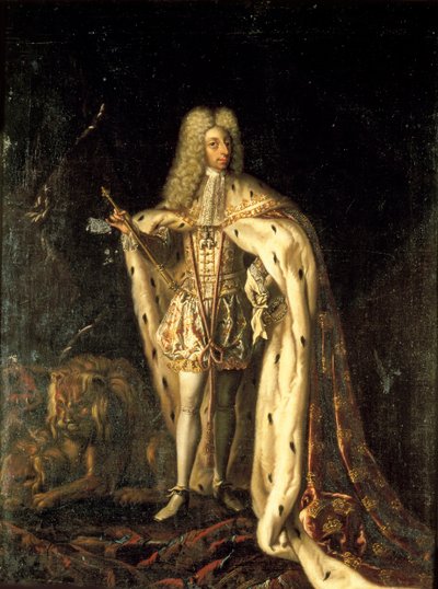 King Frederick IV of Denmark and Norway 1671-1730, um 1700. dani af Benoît Le Coffre
