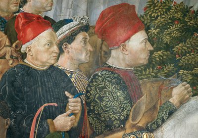 Procession af Magi Kings til Betlehem af Benozzo di Lese di Sandro Gozzoli