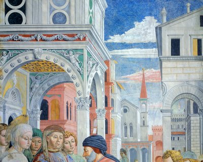 Historier om St. Augustin af Benozzo di Lese di Sandro Gozzoli