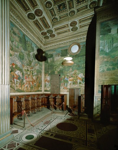 De hellige tre kongers tilbedelse (freskomaleri) af Benozzo di Lese di Sandro Gozzoli