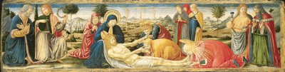 Klagesangen over den døde Kristus af Benozzo di Lese di Sandro Gozzoli