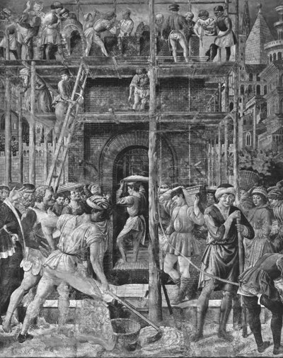 Babelstårnet af Benozzo di Lese di Sandro Gozzoli