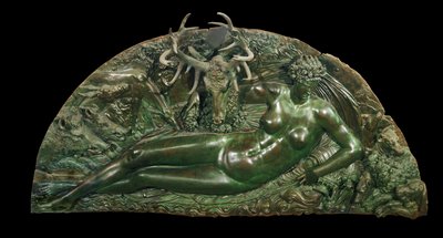 La nymphe de Fontainebleau - nymfen fra ... af Benvenuto Cellini
