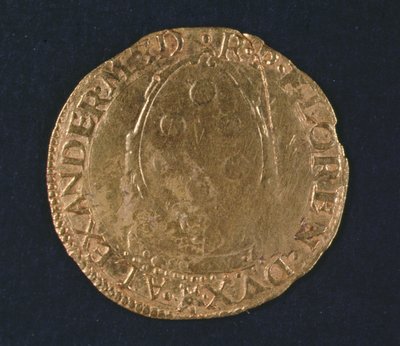 Gyldent skjold af Benvenuto Cellini