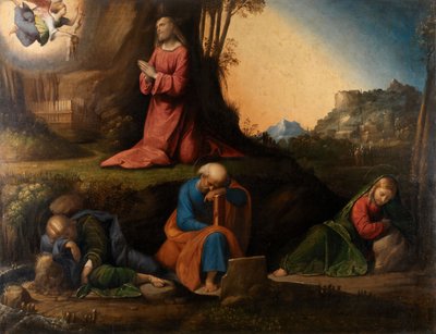 Kvalen i haven, 1524. af Benvenuto Tisi da Garofalo