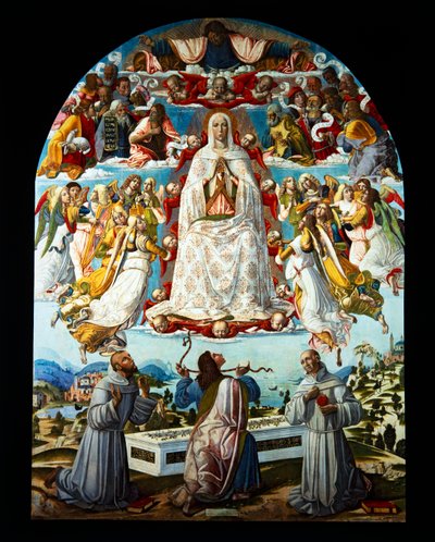 Jomfru Marias himmelfart af Benvenuto di Giovanni
