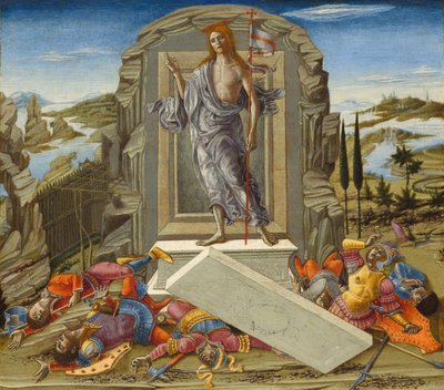 Opstandelsen, sandsynligvis 1491. af Benvenuto di Giovanni