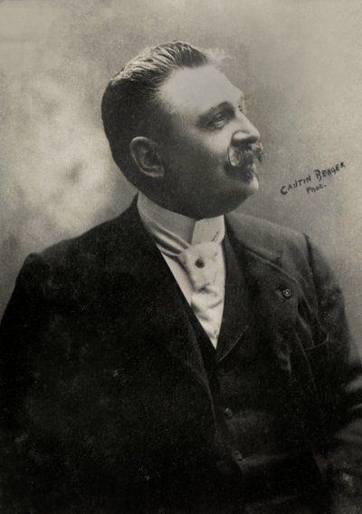 Portræt af den franske baron Henry De La Vaulx ( 1870 af Berger & Cautin