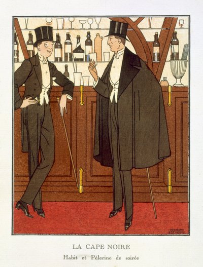 "Den sorte kappe" af Bernard Boutet de Monvel
