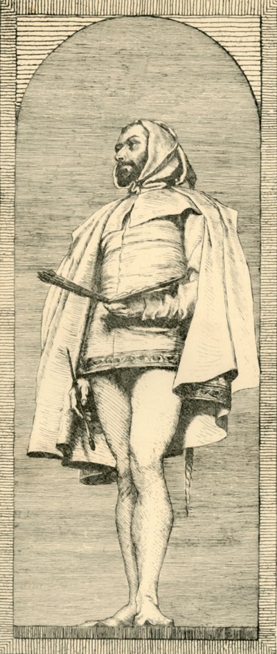 Giovanni Cimabue: design til en mosaik, c1868, 1881. af Bernard Collier