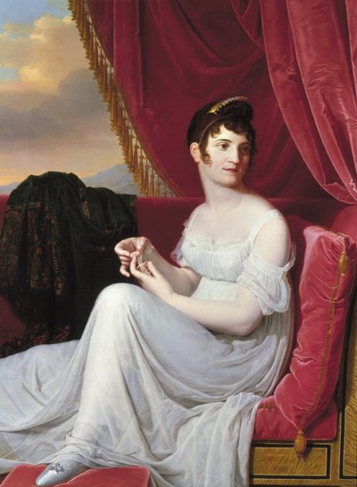 Portræt af Madame Tallien, 1806 af Bernard Duvivier