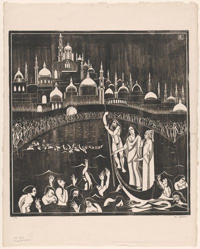 De Hel (original titel på objekt) af Bernard Essers (signed by artist)