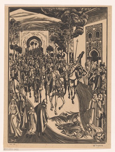 Indgang af Bernard Essers (signed by artist)