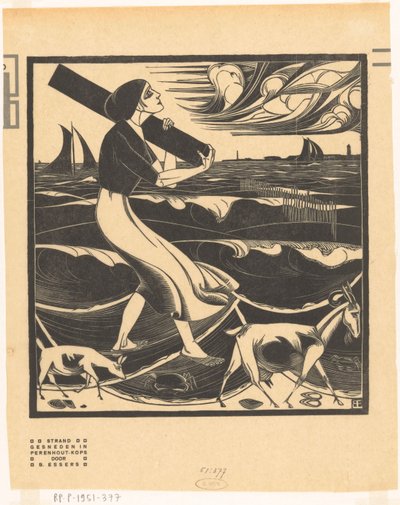 Strand (original titel på objekt) af Bernard Essers