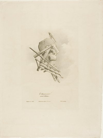 Tømreren, fra Arts et Métiers af Bernard Gaillot