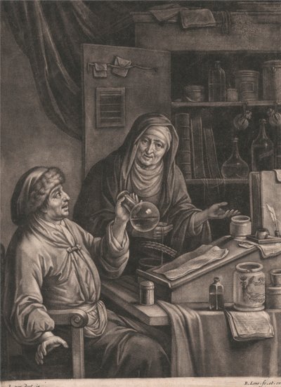 En Apotheker af Bernard Lens