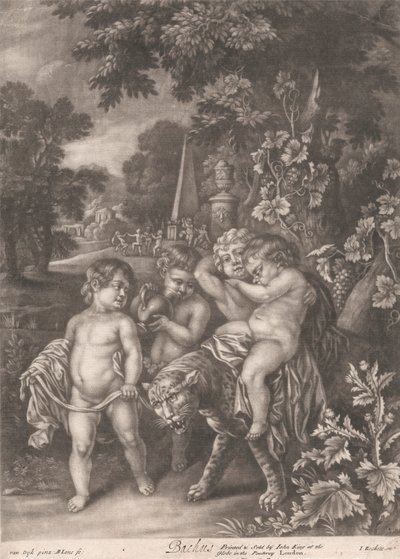 Bacchus af Bernard Lens