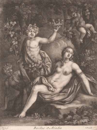 Bacchus og Ariadne af Bernard Lens