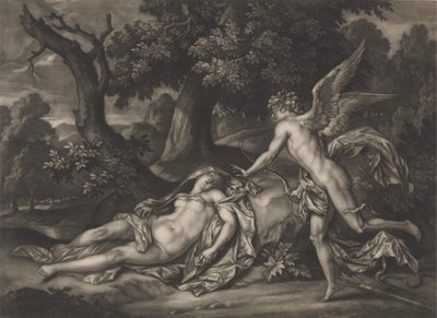 Amor og Psyche af Bernard Lens