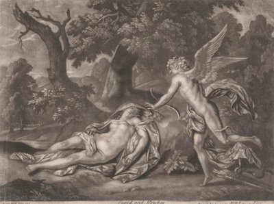 Amor og Psyche af Bernard Lens