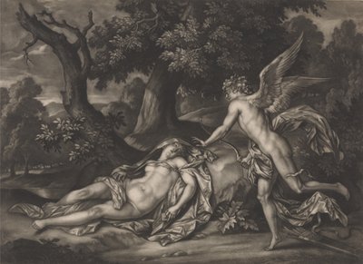 Amor og Psyke af Bernard Lens