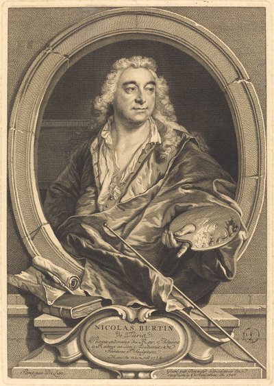 Nicholas Bertin af Bernard Lépicié after Jean François Delyen