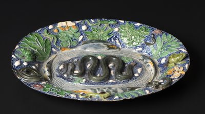 Rustik fad, slutningen af 1500-tallet. af Bernard Palissy