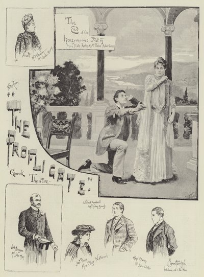 The Profligate, på Garrick Theatre af Bernard Partridge