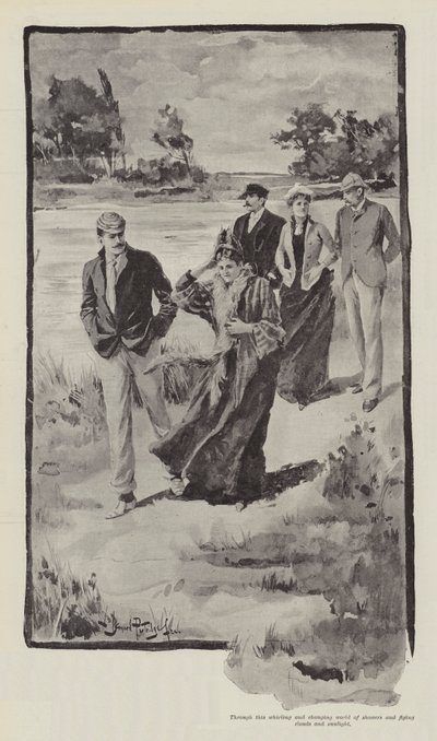 The Strange Adventures of a House-Boat, af William Black af Bernard Partridge