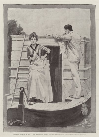 The Strange Adventures of a House-Boat, af William Black af Bernard Partridge