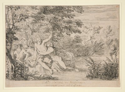 Bibler forvandlet til et springvand af Bernard Picart