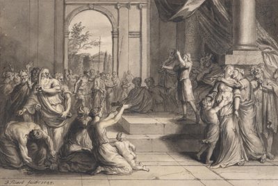 Daniel beviser Susannas uskyld af Bernard Picart