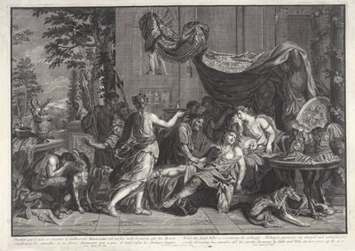Meleagers død History of Meleager (serietitel) af Bernard Picart