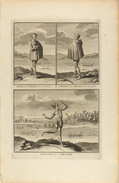 Præst af Virginia ... Præst af Virginia ... Magiker af Virginia af Bernard Picart