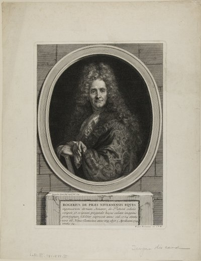 Roger de Piles af Bernard Picart