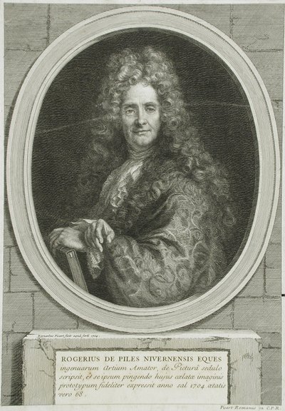 Roger de Piles af Bernard Picart