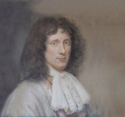 Portræt af Christiaan Huygens 1629-1695, 1686. af Bernard Vaillant