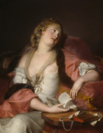 Lady Reading the Letters of Heloise og Abelard, ca. 1780. af Bernard d