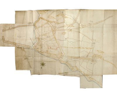 Tanger map [Tangiers] af Bernard de Gomme