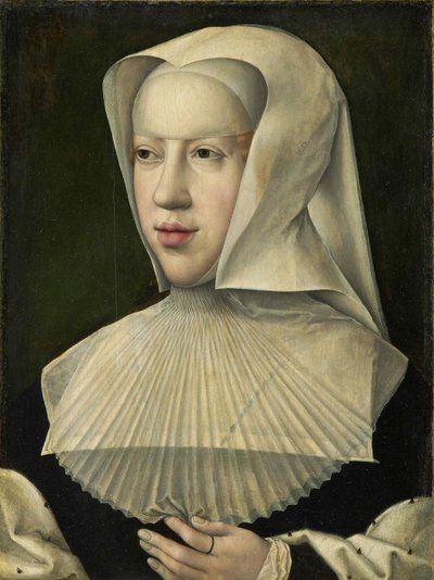 Portræt af Margaret af Østrig 1480-1530. af Bernard van Orley