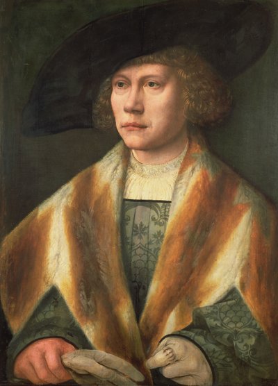 Portræt af en ung mand, muligvis et selvportræt, ca. 1520 (panel) af Bernard van Orley